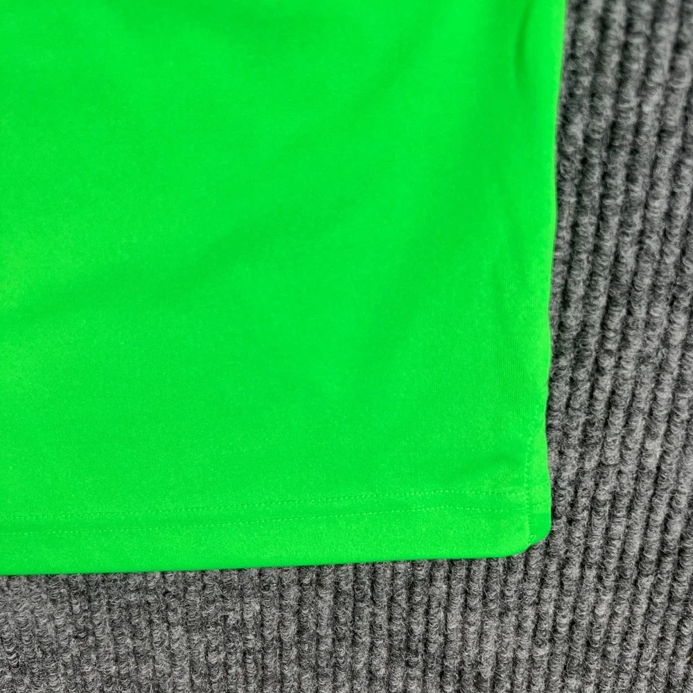 Adidas Polo‎ Shirt Mens Large Green Short Sleeve Casual Golf Performance